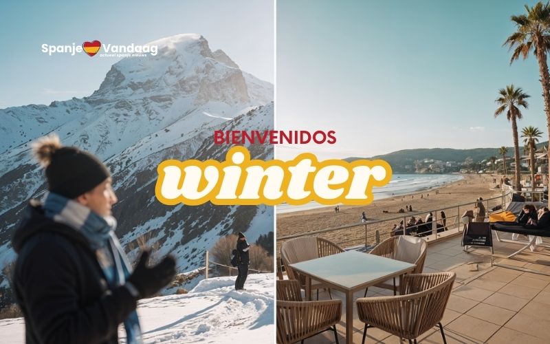 De winter is officieel begonnen, maar wanneer eindigt deze in Spanje?