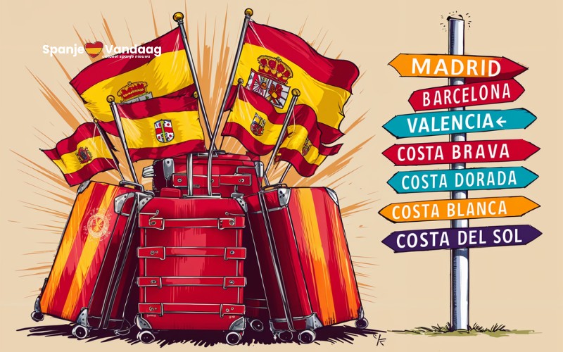 Aantal buitenlandse toeristen in Spanje bereikt in november record