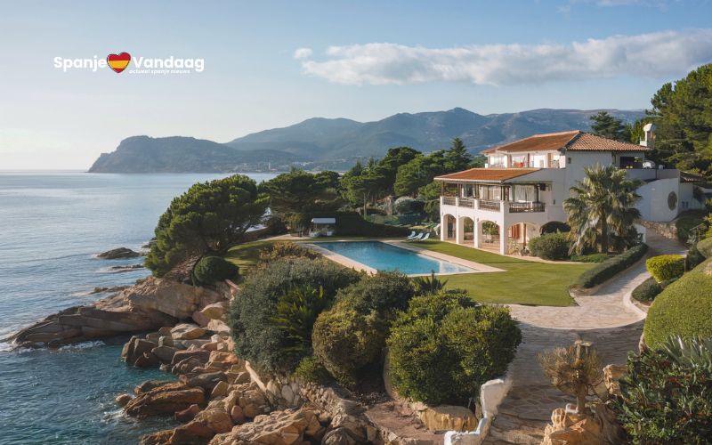 Wat voor luxe woningen zijn populair bij buitenlandse kopers in Spanje?