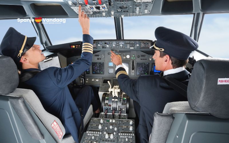 Wat verdient een piloot van Ryanair, Vueling of Iberia in Spanje?