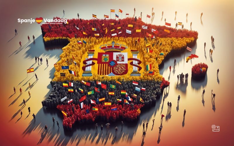 De hoogste percentages buitenlandse inwoners per autonome regio in Spanje