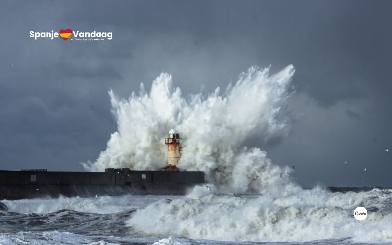 Storm Martinho teistert Galicië met windstoten tot 166 km/u en meerdere incidenten