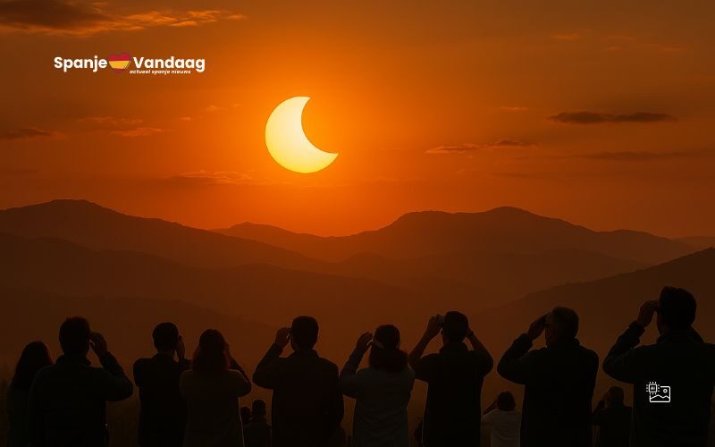 NIET VERGETEN: gedeeltelijke zonsverduistering op zaterdag zichtbaar in heel Spanje