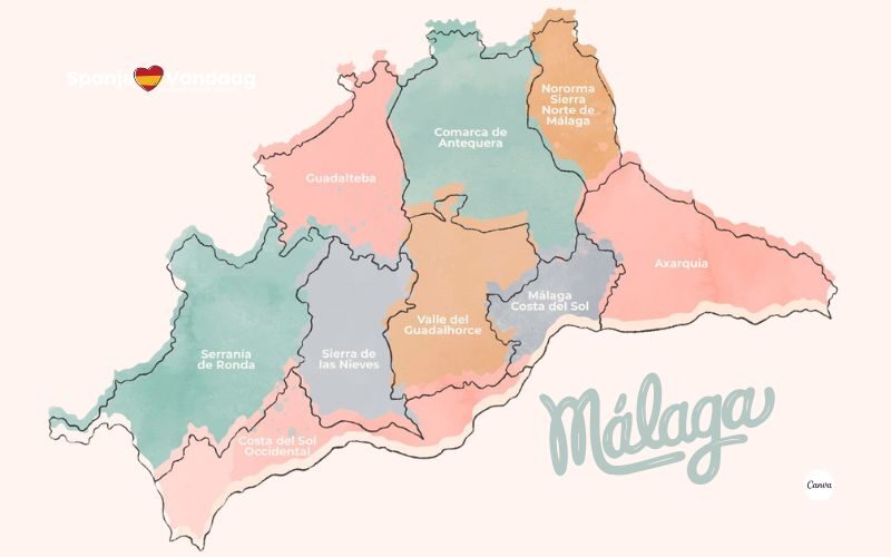 Bevolkingsgroei in Málaga met meer buitenlandse inwoners en slaapsteden