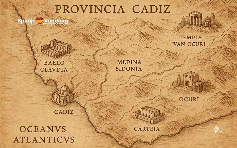 Een Romeinse reis door de provincie Cádiz
