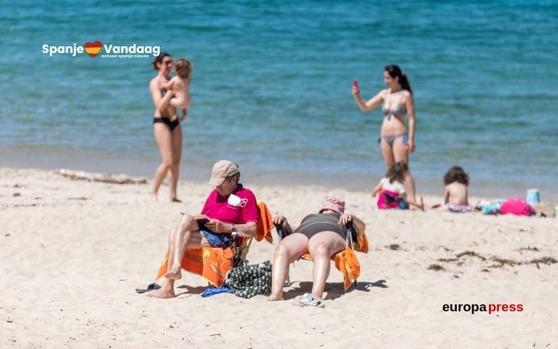 Spanje maakt zich op voor temperatuurstijging met warmer weer op komst