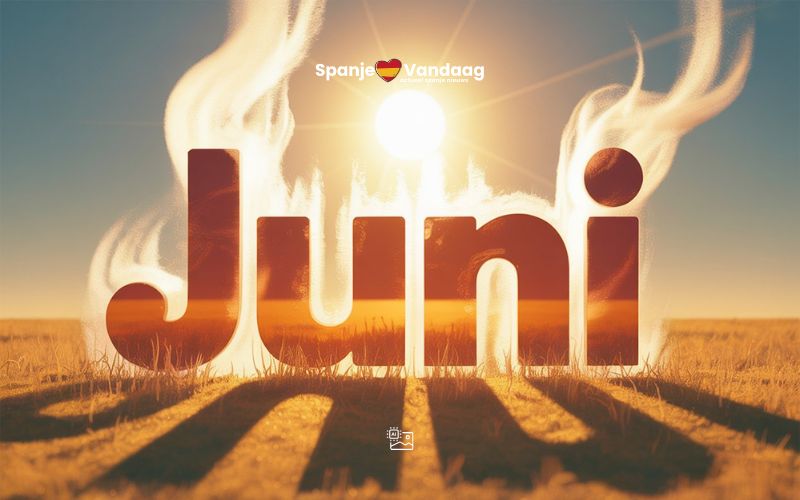 Juni 2025 belooft extreem heet te worden met temperaturen ruim boven normaal in Spanje