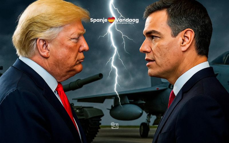 Spaanse premier Sánchez botst met Trump over NAVO-uitgaven en handelssancties