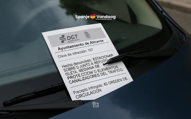 Alicante waarschuwt voor valse verkeersboetes met QR-codes op auto’s