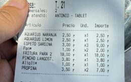 Ophef in Málaga over een 'verplichte' fooi van 3,50 euro per persoon