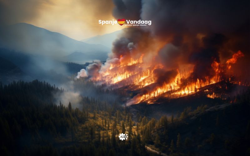 Groot natuurbrandseizoen in Spanje met tot juli al 26.000 hectare verbrand