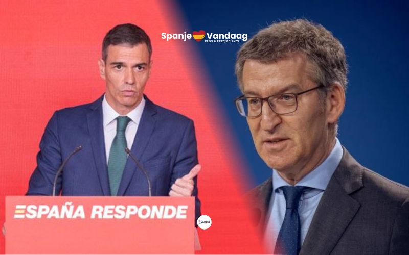 Sánchez belooft meer sociale vooruitgang in Spanje, terwijl Feijóo inzet op verkiezingen