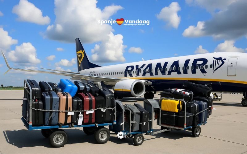 Ryanair-vlucht arriveert zonder koffers op Gran Canaria