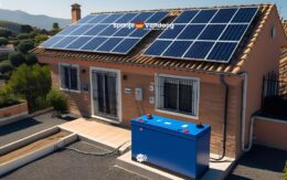 Een op de vier nieuwe zonnepaneel installaties in Spanje heeft een thuisbatterij
