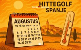 Augustus hittegolf in Spanje verbreekt alle records