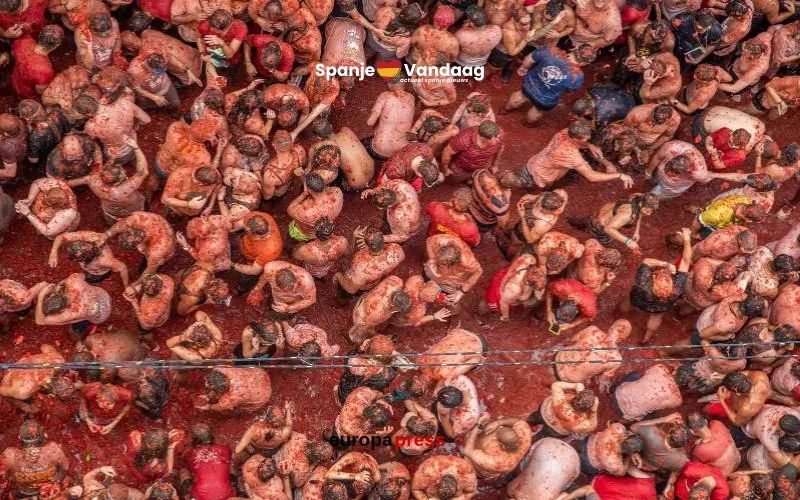 Het unieke tomatenfeest van Spanje La Tomatina op 27 augustus