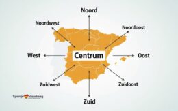 Ontdek de vier windstreken van Spanje
