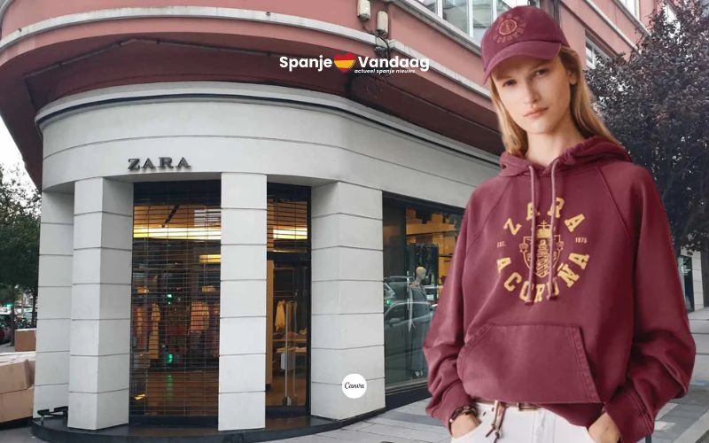 Zara viert 50 jaar met speciale sweater als eerbetoon aan eerste winkel in Galicië