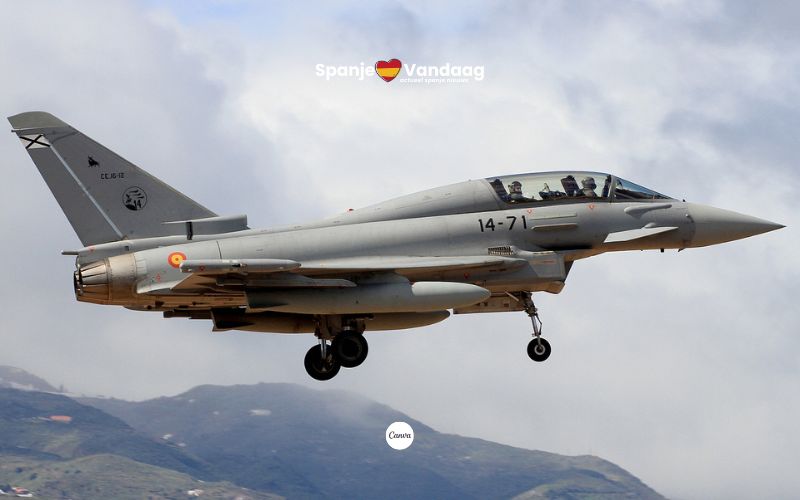 Spaanse Eurofighters onderscheppen Russische vliegtuigen boven Litouwen