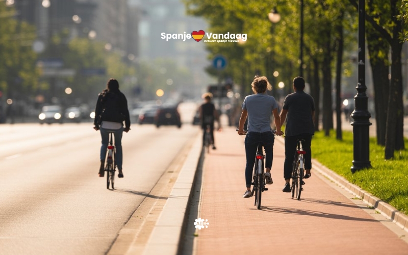 Moet je in Spanje het fietspad gebruiken?