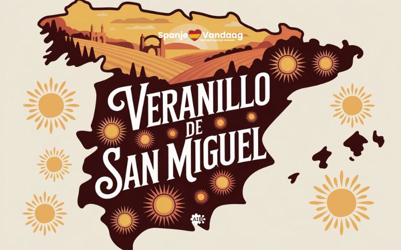 Het ‘veranillo de San Miguel’ fenomeen en zomerse dagen tijdens de herfst in Spanje
