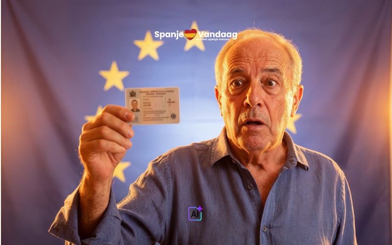 EU verplicht 70-plussers in Spanje om hun ID opnieuw aan te vragen