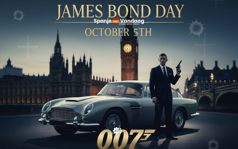 5 oktober: Internationale James Bond dag en opnames in Spanje