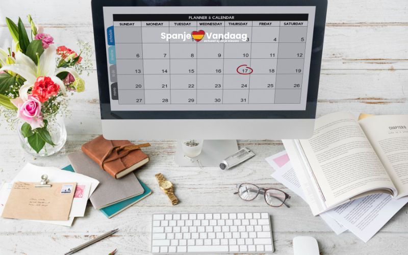 Het werkrooster en feestdagen in 2026 voor Spanje en regio's