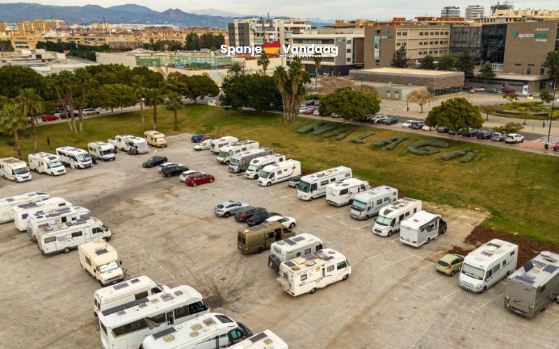 Man in been geschoten op camperplaats in Málaga