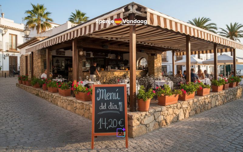 Prijs van 'menú del día' blijft stabiel, terwijl kant-en-klaar populairder wordt