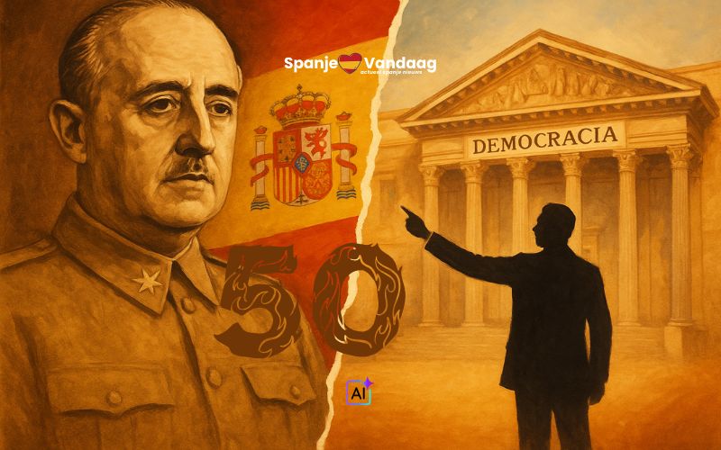 Spanje herdenkt 50 jaar sinds de dood van Franco: van dictatuur naar moderne democratie