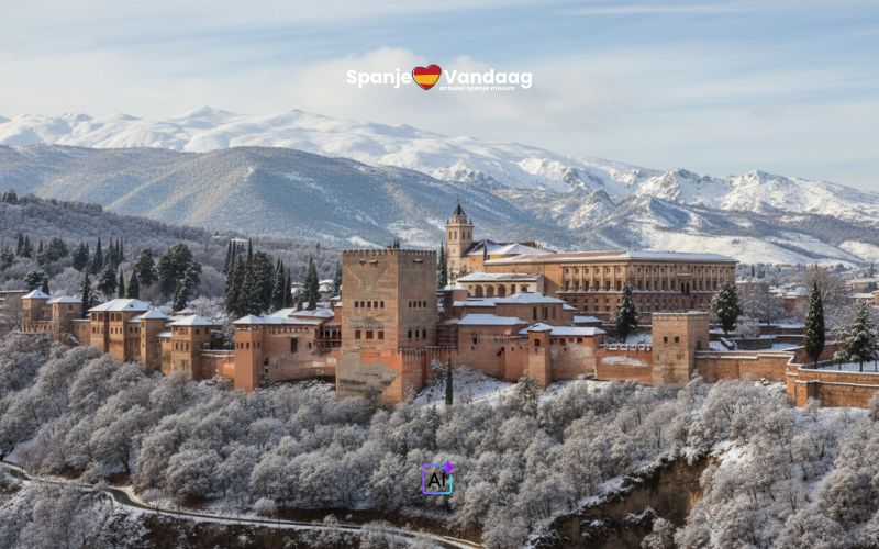 Hoe de Alhambra-paleizen in Granada in de middeleeuwen warm bleven