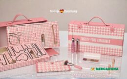 Mercadona verrast met betaalbare adventskalender vol make-up in elegant koffertje