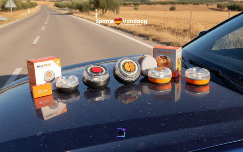 Bereid jezelf voor op de Spaanse V16-noodlamp verplichting vanaf 2026