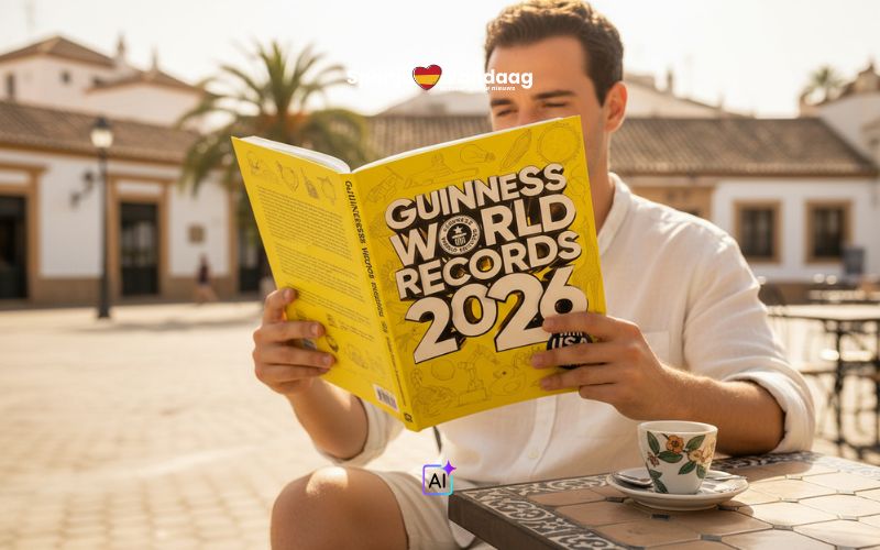 Spanje schittert met twaalf nieuwe Guinness-records in 2026