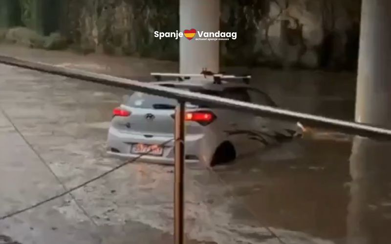 Hevige regenval en stormen teisteren Catalonië, Ibiza en Mallorca