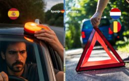 Buitenlandse auto’s mogen in Spanje de klassieke gevarendriehoek blijven gebruiken