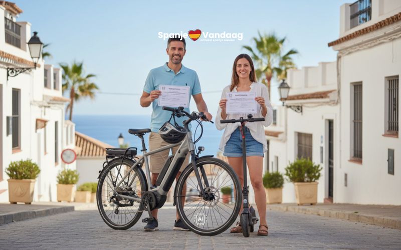 Moet je vanaf 2026 in Spanje je elektrische fiets verzekeren?