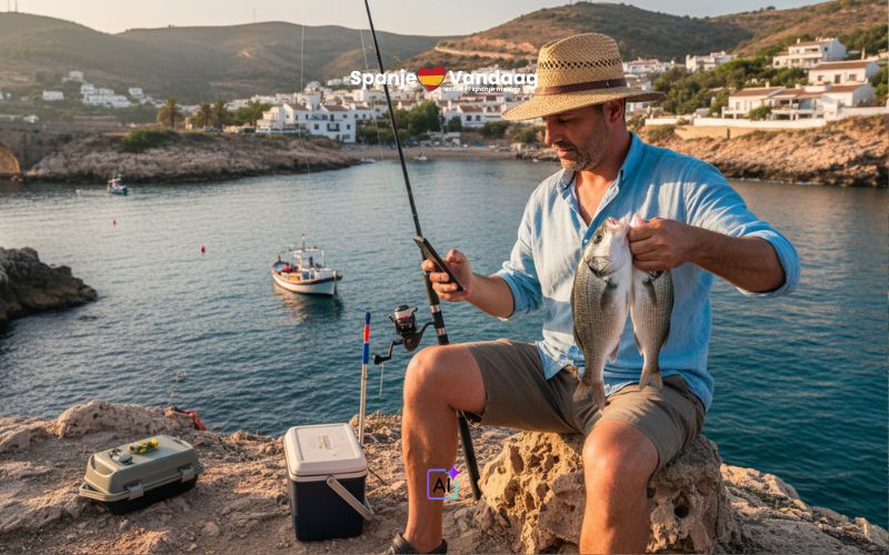 Vanaf 2026 wordt het in Spanje verplicht om recreatieve visvangsten te registreren via een app