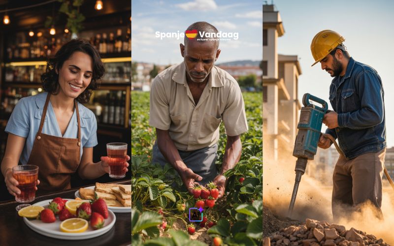 Spanje heeft de komende tien jaar 2,4 miljoen extra werknemers nodig