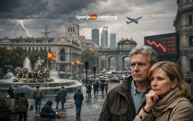 Veel Spanjaarden vinden 2025 een slecht jaar voor het land