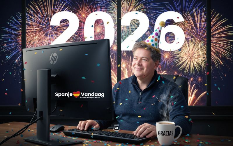 FELIZ AÑO NUEVO en GELUKKIG NIEUWJAAR