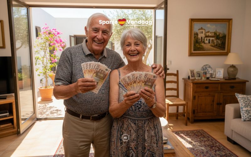 Hoe hoog moet je salaris zijn voor een pensioen van 3.000 euro per maand in Spanje?