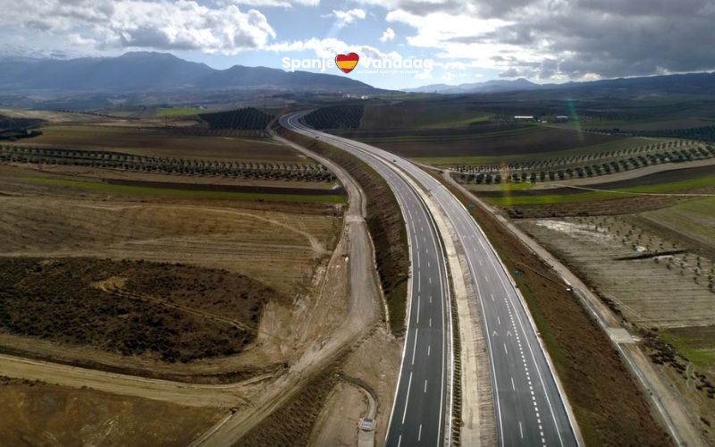 Drukke snelweg A-44 in Granada krijgt eindelijk extra rijstroken