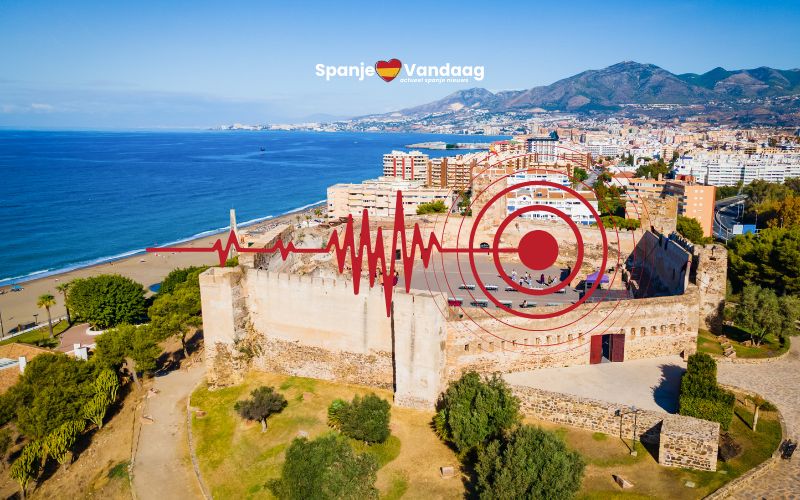 Aardbeving vrijdagochtend bij Fuengirola ook voelbaar in Málaga, Sevilla en Córdoba