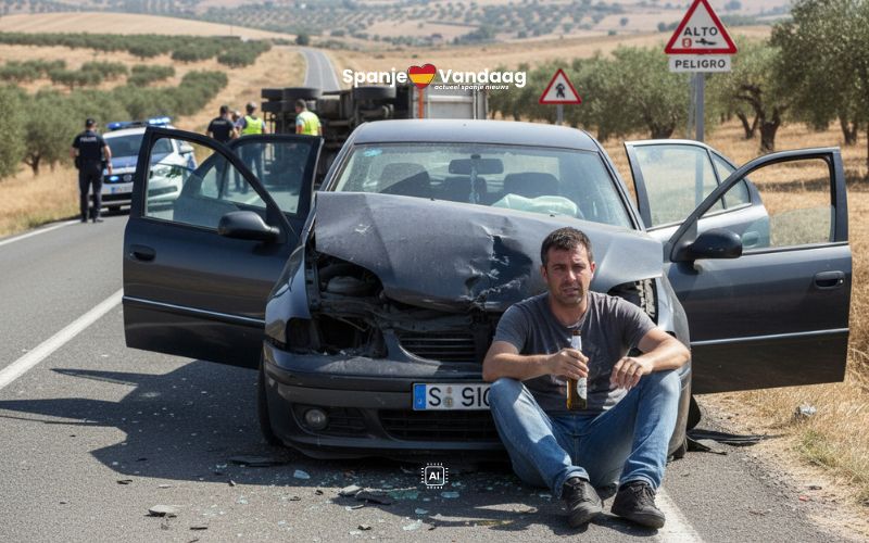 Alcohol speelt grote rol bij meer dan 73.500 verkeersdoden in Spanje in 25 jaar