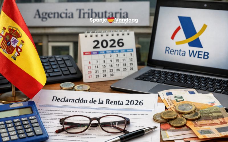 De belangrijkste data voor de belastingaangifte in Spanje in 2026