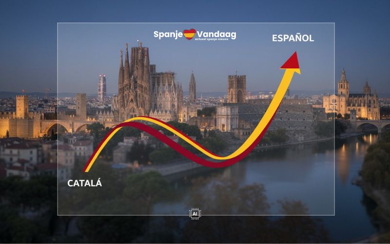 Gebruik Catalaans daalt in heel Catalonië, met grote verschillen per provincie