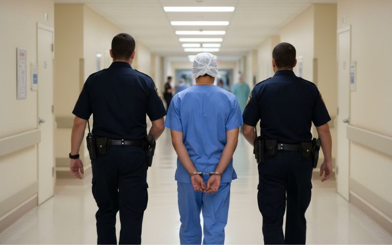 Chirurg gearresteerd in Murcia na misbruik van patiënt onder narcose