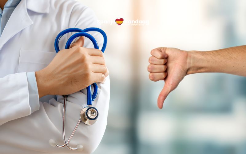 Spanjaarden verliezen steeds meer vertrouwen in de openbare gezondheidszorg